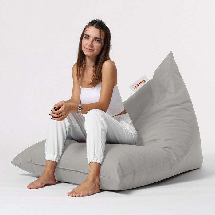 Atelier Del Sofa Pyramid Big Bed Pouf - Fume Atelier Del Sofa Pyramid Big Bed Pouf - Fume